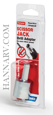 Camco RV Or Camper Trailer Leveling Scissor Jack Socket | 57363